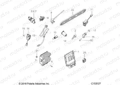 ELECTRICAL | ELECTRICAL, SWITCHES, SENSORS, ECU and CONTROL MODULES - A20SXD95A9/E95AG (C102027)