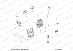 ELECTRICAL | ELECTRICAL, SWITCHES, SENSORS, ECU and CONTROL MODULES - A20SXN85A8/CA8 (C102212-1)