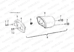 ELECTRICAL | ELECTRICAL, TAILLIGHT - A13FA09AA (49ATVHEADLIGHT07SPRT90)