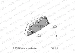 ELECTRICAL | ELECTRICAL, TAILLIGHT - A20SGE95AK (C101512)