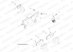 ELECTRICAL | ELECTRICAL, TURN SIGNALS, HORN and LICENSE PLATE LIGHT - A09MN50ET (49ATVTURNSIG09SP500TR)
