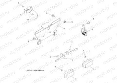 ELECTRICAL | ELECTRICAL, TURN SIGNALS, HORN and LICENSE PLATE LIGHT - A13MN50ET/EX (49ATVTURNSIG11SP500TR)