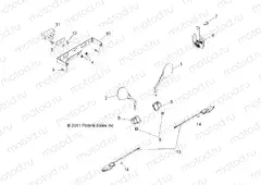 ELECTRICAL | ELECTRICAL, TURN SIGNALS, HORN and MIRRORS - R12JT9EFX (49RGRTURNSIG12RZRXPI)