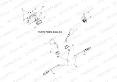 ELECTRICAL | ELECTRICAL, TURN SIGNALS, HORN and MIRRORS - Z15VHA57FJ (49RGRTURNSIG11RZRI)