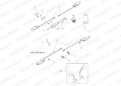 ELECTRICAL | ELECTRICAL, TURN SIGNALS, LP BRACKET, MIRRORS and HORN - A15SVA85FD (49ATVTURNSIG13SCRAM850I)