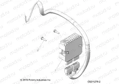 ELECTRICAL | ELECTRICAL, VOLTAGE REGULATOR AND MOUNTING - A20SEG57A1/A4/A7/A9 (C0211276-2)
