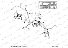 ELECTRICAL | ELECTRICAL, WIRE HARNESS - A23HZB15A1/A4/B1/B4 (C102285)