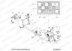 ELECTRICAL | ELECTRICAL, WIRE HARNESS, CHASSIS - Z20R4B92AC/BC/AR/BR (C0704029-1)