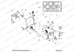 ELECTRICAL | ELECTRICAL, WIRE HARNESS, CHASSIS - Z20RAB92AC/BC/AK/BK/AR/BR/C92AC/BC/AR/BR/E92AH/BH/AT/BT (C2415217)