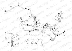 ELECTRICAL | ELECTRICAL, WIRE HARNESS, EPS - R13VH76AC/AD/AN/AS/EAI (49RGRHARNESS12RZREPS)
