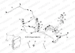 ELECTRICAL | ELECTRICAL, WIRE HARNESS, EPS - R13VH7EAI/E7EAT (49RGRHARNESS13RZRSEPS)