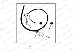 ELECTRICAL | ELECTRICAL, WIRE HARNESS, HEADLIGHT, DUAL BEAM - e2/e4/e6/eS/eL/eLXD (49GEMELECTRICAL11HEADLIGHTE2)