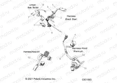 ELECTRICAL | ELECTRICAL, WIRE HARNESS, HOOD, ELEC. START - S23TFK8RS (C601980)
