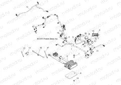 ELECTRICAL | ELECTRICAL, WIRE HARNESS - R13JT87AD/AL/9EAK/EAL/EAO/EAT/EAW/EAP (49RGRHARNESS12RZRXP900)