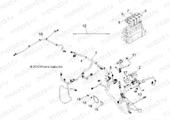 ELECTRICAL | ELECTRICAL, WIRE HARNESS - R13RH76AG/AH/AN (49RGRHARNESS13800MID)