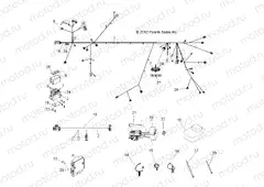 ELECTRICAL | ELECTRICAL, WIRE HARNESS - R13VE76FX/FI (49RGRHARNESS13RZRSI)