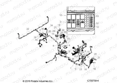 ELECTRICAL | ELECTRICAL, WIRE HARNESS - R20RRE99AA/AF/AP/AX/A9/BA/BF/BP/BX/B9 (C700759-4)