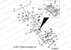 ELECTRICAL | ELECTRICAL, WIRE HARNESS - R20RRE99DS (C700071)