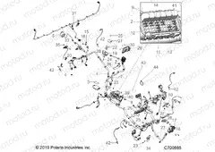 ELECTRICAL | ELECTRICAL, WIRE HARNESS - R20RRP99CF/FF (C700885)