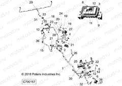 ELECTRICAL | ELECTRICAL, WIRE HARNESS - R20RSE99AA/AP/AX/A9/BA/BP/BX/B9 (C700167)