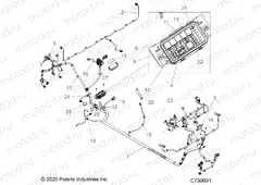 ELECTRICAL | ELECTRICAL, WIRE HARNESS - R21T6U99AP/AG/BP/BG (C730031)