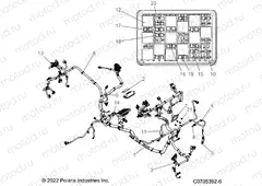 ELECTRICAL | ELECTRICAL, WIRE HARNESS - R22RRH99AG/BG (C0705392-6)