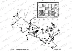 ELECTRICAL | ELECTRICAL, WIRE HARNESS - R23RRED4FA/DA/SD4CA/CK (C7045512)