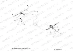 ELECTRICAL | ELECTRICAL, WIRE HARNESS RIDE COMMAND, USB, BOX- R20RSK99AA/AX/A9/AP (C700648-2)