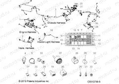 ELECTRICAL | ELECTRICAL, WIRE HARNESS - T20AAPHD/RHB ALL OPTIONS (C0513756-5)
