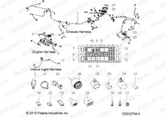 ELECTRICAL | ELECTRICAL, WIRE HARNESS - T20AARGB ALL OPTIONS (C0513754-3)