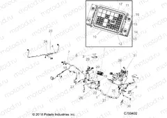ELECTRICAL | ELECTRICAL, WIRE HARNESS (TO 9/26/19) - R20RRED4F1/N1/SD4C1 (C700402)