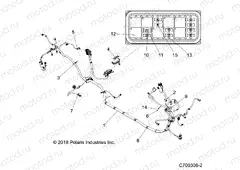 ELECTRICAL | ELECTRICAL, WIRE HARNESS - Z20A4E99AH/BH/LH (C700308-2)
