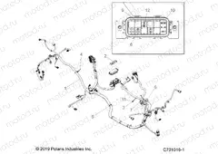 ELECTRICAL | ELECTRICAL, WIRE HARNESS - Z20A5A87B2 (C701016-1)
