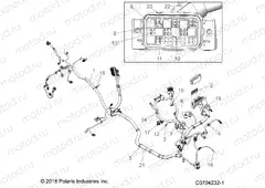 ELECTRICAL | ELECTRICAL, WIRE HARNESS - Z20A5K87BG (C0704232-1)
