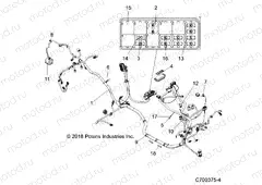 ELECTRICAL | ELECTRICAL, WIRE HARNESS - Z20ASS99C2/CH (C700375-4)