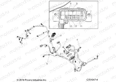 ELECTRICAL | ELECTRICAL, WIRE HARNESS - Z20CHE57AM (C701047-4)