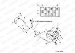 ELECTRICAL | ELECTRICAL, WIRE HARNESS - Z20N4M99AL (C700345-3)