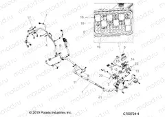 ELECTRICAL | ELECTRICAL, WIRE HARNESS - Z20P4E92AC (C700724-4)