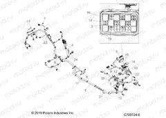 ELECTRICAL | ELECTRICAL, WIRE HARNESS - Z20P4E92BC/F92AC (C700724-6)