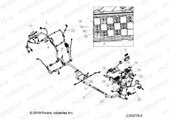 ELECTRICAL | ELECTRICAL, WIRE HARNESS - Z20P4L92AM/AP/LG (C700778-5)