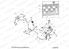 ELECTRICAL | ELECTRICAL, WIRE HARNESS - Z20PAE92BC/F92AC/F92LC (C700750)