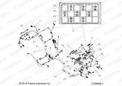 ELECTRICAL | ELECTRICAL, WIRE HARNESS - Z20PAL92BG/BP/G92AG/AP/LG (C700836-1)