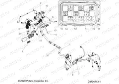 ELECTRICAL | ELECTRICAL, WIRE HARNESS - Z21A5P87B5/K87B4(C701024-5)