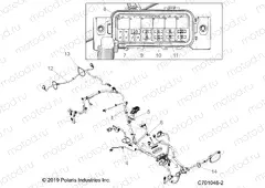 ELECTRICAL | ELECTRICAL, WIRE HARNESS - Z21CHA57A2 (C701048-2)