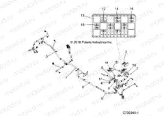 ELECTRICAL | ELECTRICAL, WIRE HARNESS - Z21N4E99AC/AK/BC/BK (C700345-1)