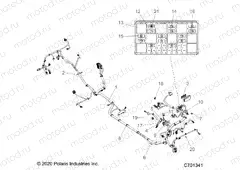 ELECTRICAL | ELECTRICAL, WIRE HARNESS - Z21N4K99AP/AG/BG/BP (C701341)