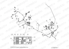 ELECTRICAL | ELECTRICAL, WIRE HARNESSES - D19BEPD4B4 (C700505-7)