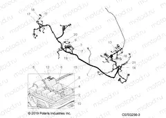 ELECTRICAL | ELECTRICAL, WIRE HARNESSES - D20BEP99A4/B4/GP99A4 (C0703256-3)