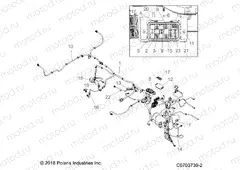 ELECTRICAL | ELECTRICAL, WIRE HARNESSES - R20MAA57K1 (C0703739-2)