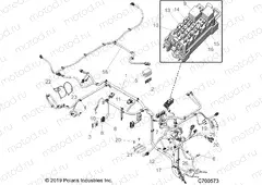 ELECTRICAL | ELECTRICAL, WIRE HARNESSES - R20MAAE4G8/G9 (C700573)